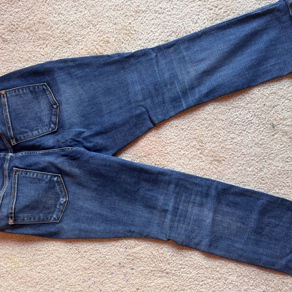 Judy Blue Dark Wash Straight Leg Jeans - Picture 2 of 3